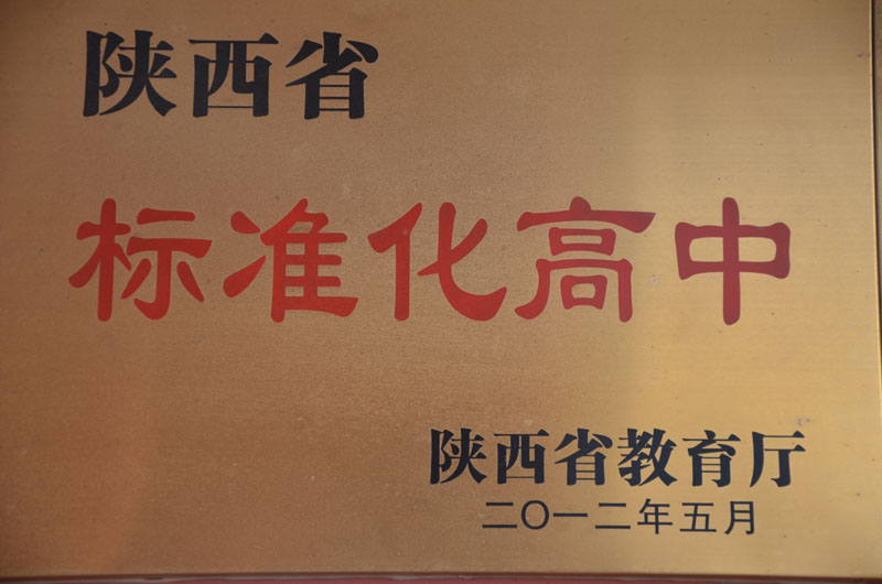 陕西省标准化高中